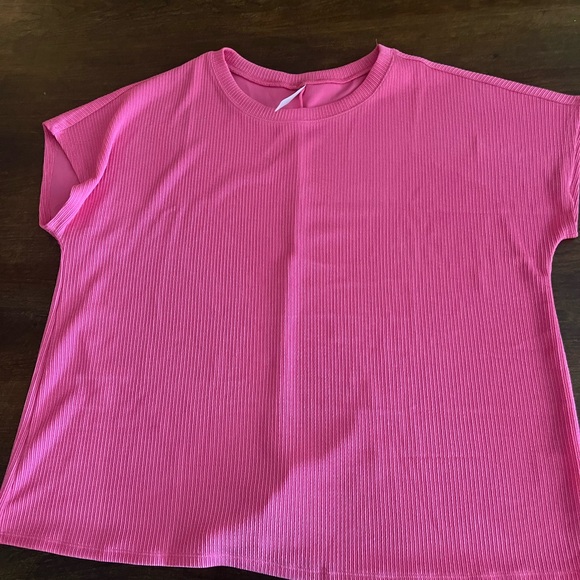 Scarlett Pink Ribbed Women's Set - Picture 2 of 5